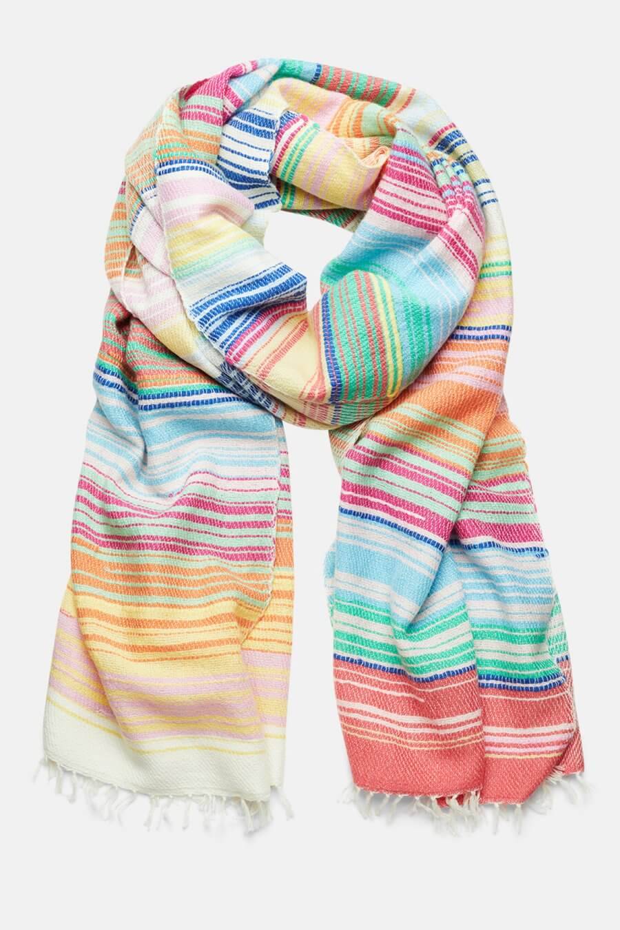 Mouleta Kaschmirschal – Multicolor Handloom Lagerräumung