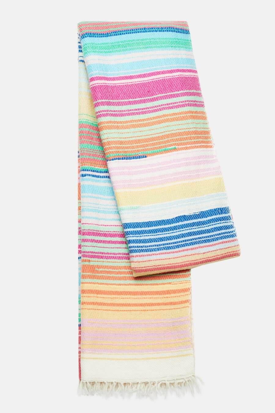 Mouleta Kaschmirschal – Multicolor Handloom Lagerräumung
