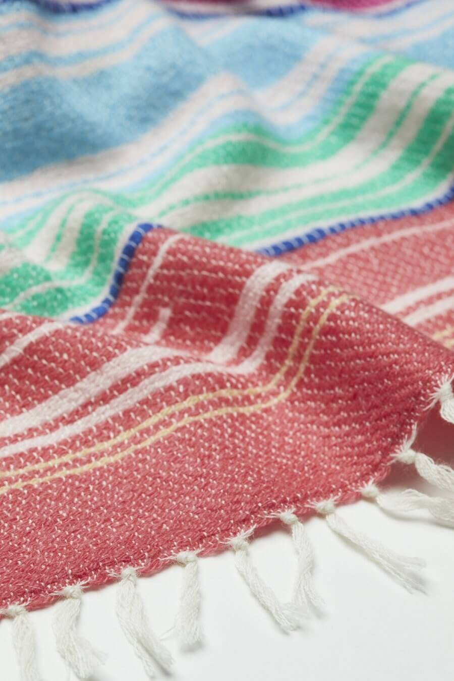 Mouleta Kaschmirschal – Multicolor Handloom Lagerräumung