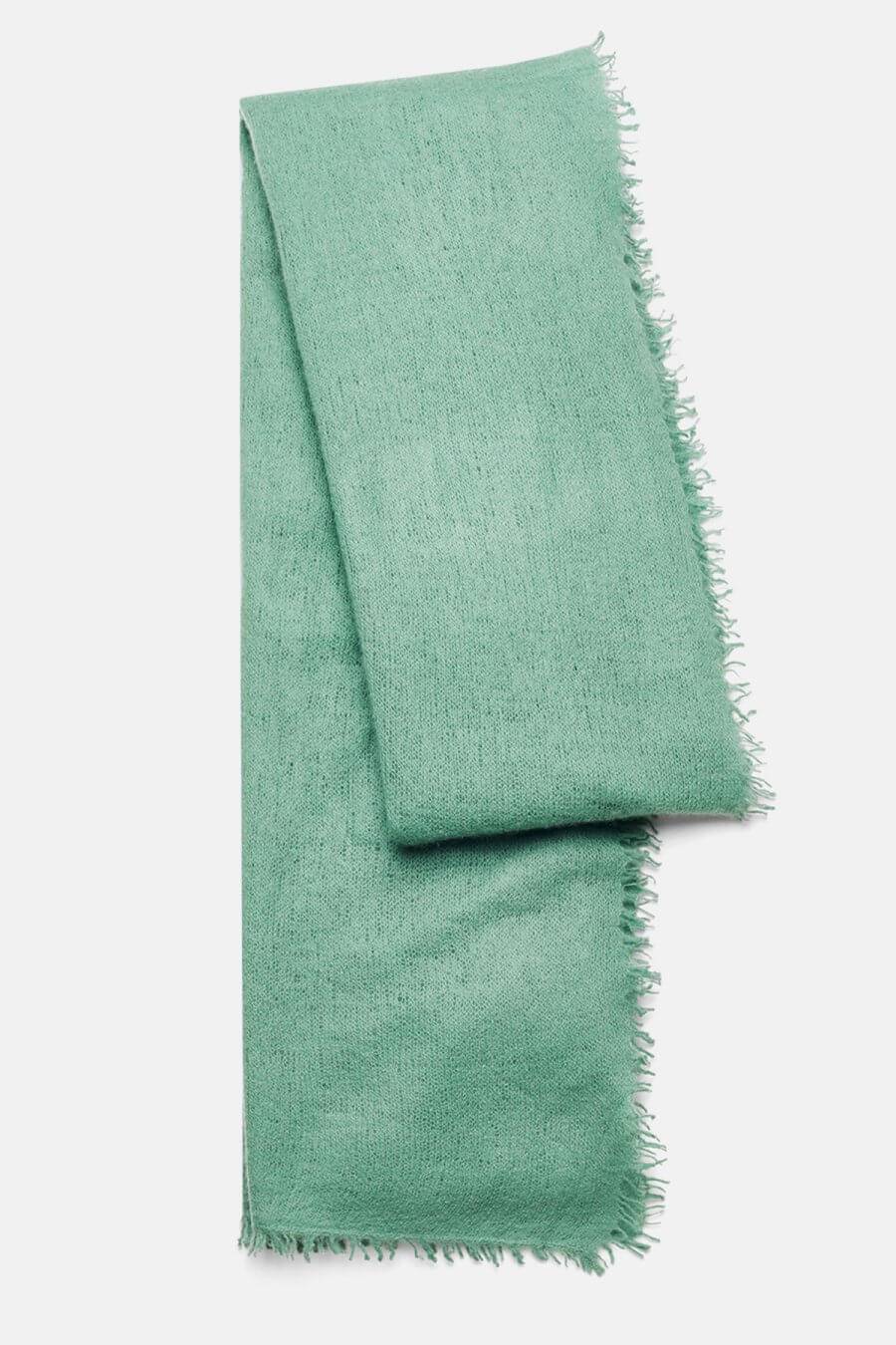 Mouleta Kaschmirschal grün Colors Super Sparpreis