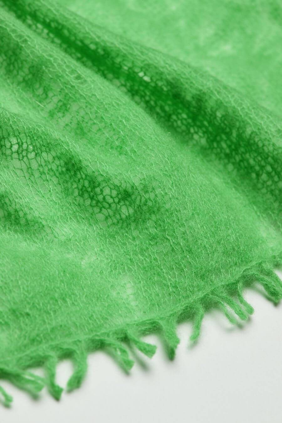 Mouleta Kaschmirschal grün Colors Wochenangebot