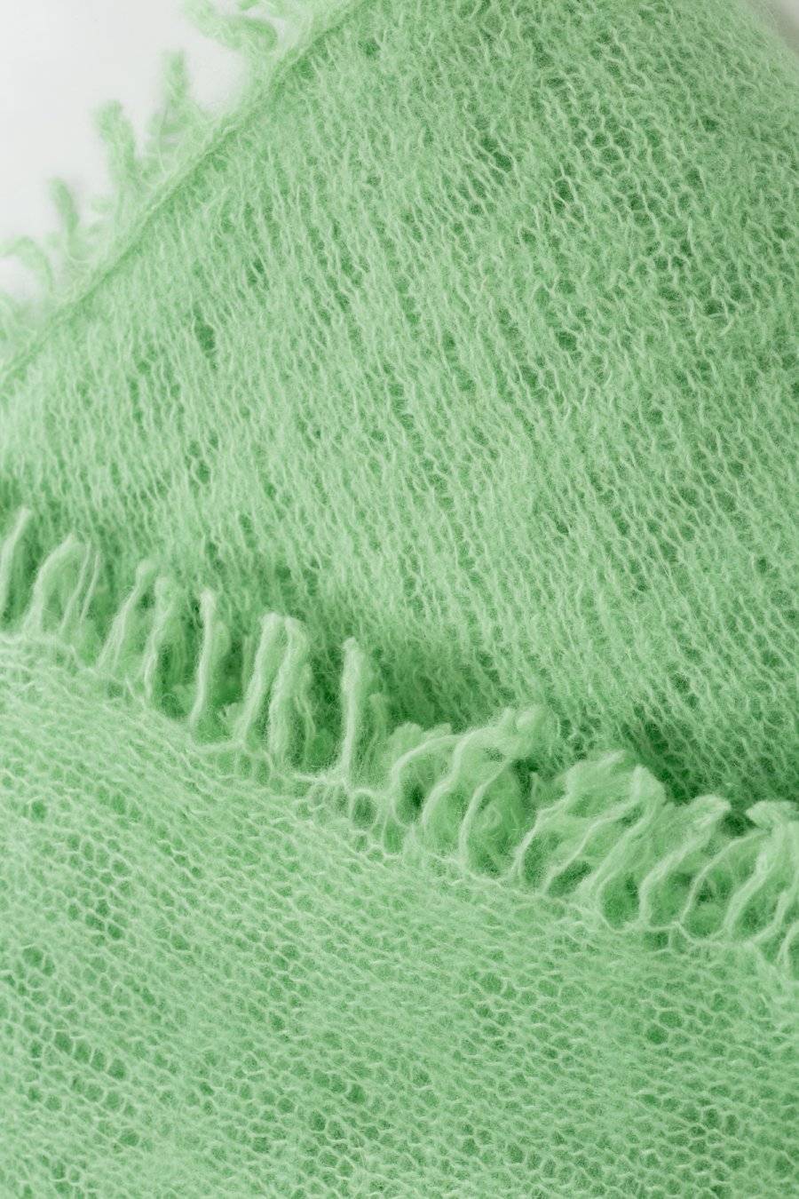 Mouleta Kaschmirschal grün Colors Kostenlose Rückgabe