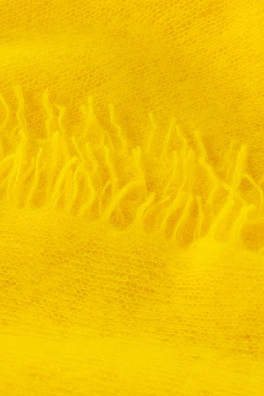 Mouleta Kaschmirschal gelb Colors Zeitbegrenzte Promotion