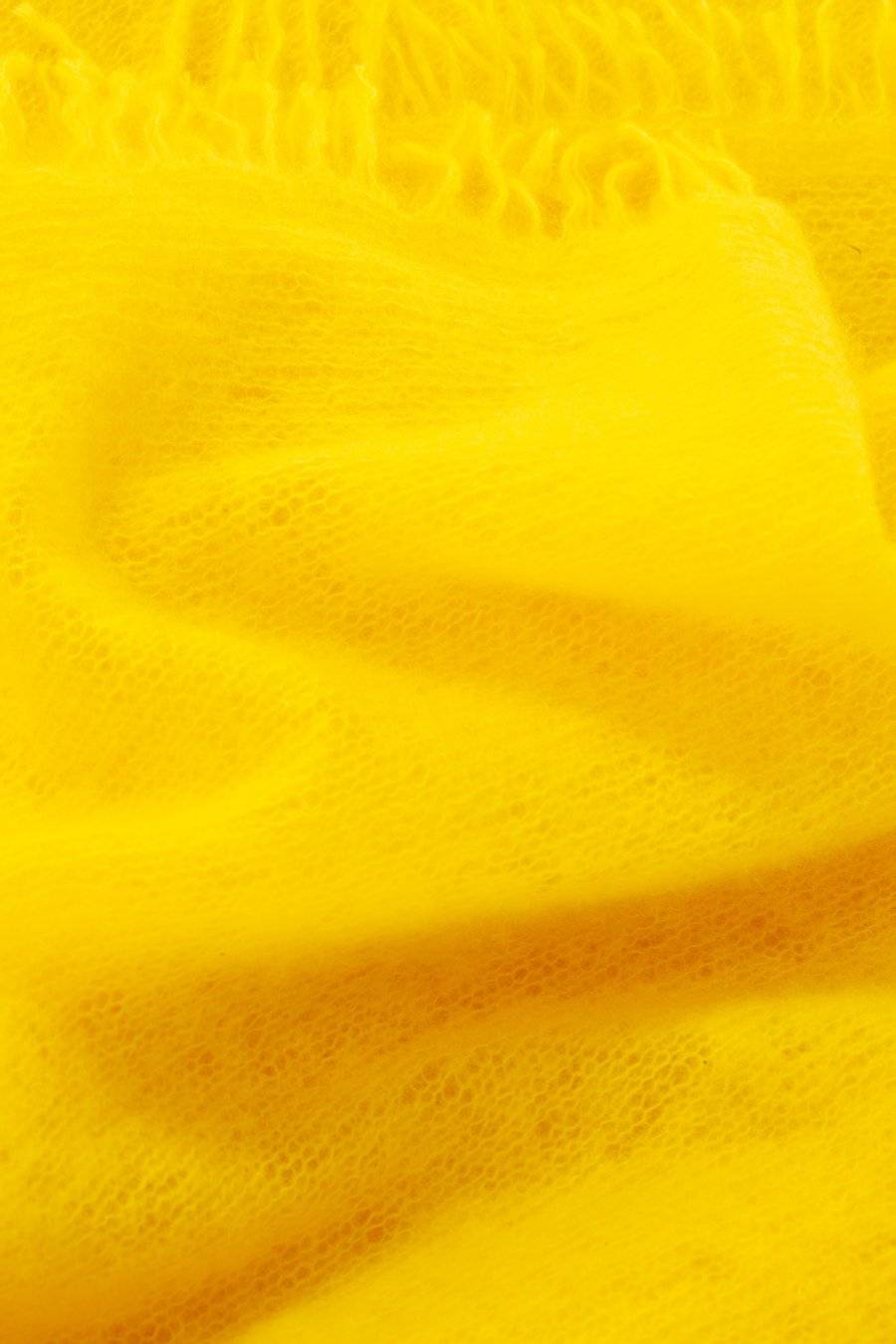 Mouleta Kaschmirschal gelb Colors Zeitbegrenzte Promotion