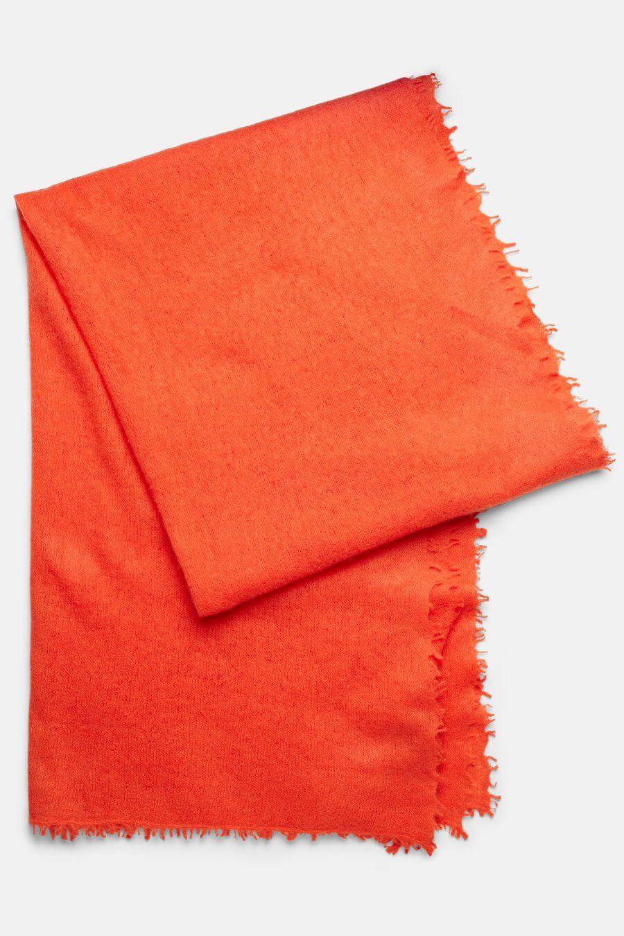 Mouleta Kaschmirschal rot Colors Vierteljährliche Förderung