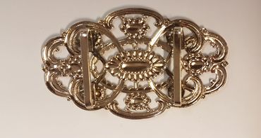 Pezzo D'oro Dirndlspangerl oval,altsilber, Schürzenschließe Trachtenschließe Angebote