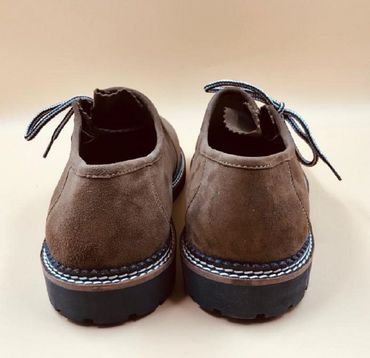 Pezzo D'oro Haferlschuh in Antik Finish braun,Schnürschuh,echt Leder, Rabatt