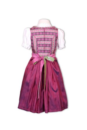 Pezzo D'oro Jugenddirndl Festtagsdirndl, Wiesndirndl, Kirchweihdirndl beere/dunkles pink Black Friday