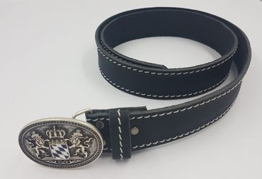 Pezzo D'oro Koppelgürtel Bayern Bayerisches Wappen, Löwe, 4 cm Jubiläumsangebot