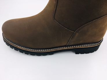 Pezzo D'oro Lederstiefel für die Jagd, Winterstiefel, Reiterstiefel,warm gefüttert,Leder,braun,Damen und Herren Heißer Verkauf