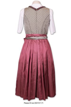 Pezzo D'oro Wiesndirndl, Festtagsdirndl Mididirndl 70cm,oliv/beere Hotsell