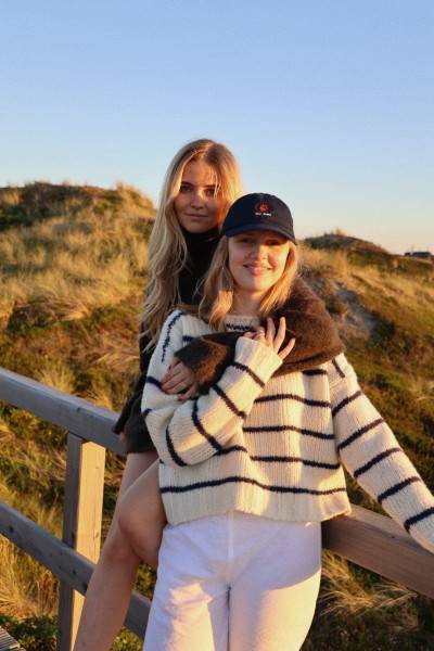 Sosue Pullover Sailor Stripes Cream Blue Jubiläumsangebot
