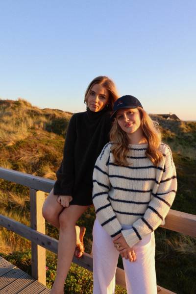 Sosue Pullover Sailor Stripes Cream Blue Jubiläumsangebot
