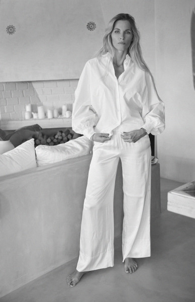 Sosue Bluse Antonia Slim White VIP-Rabatte