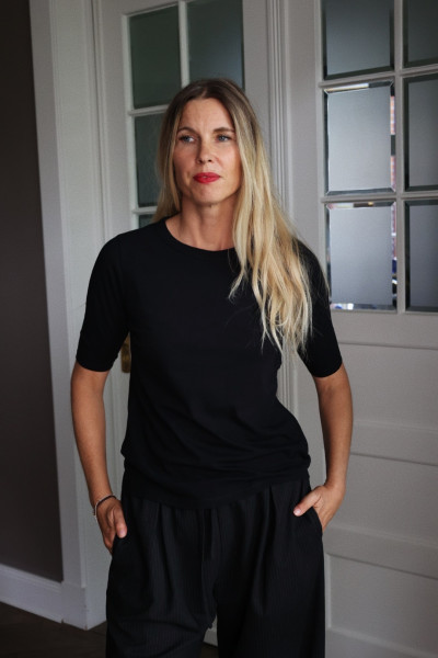 Sosue Half Sleeve Black Verkauf