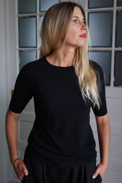 Sosue Half Sleeve Black Verkauf