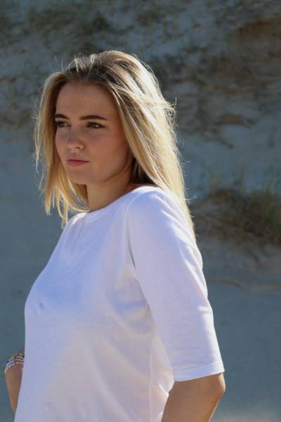 Sosue Half Sleeve White im Angebot