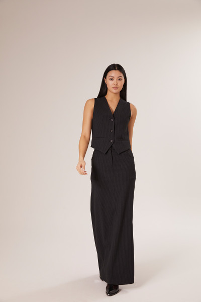 Sosue Vest Pinstripe Rabatt