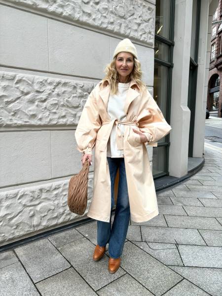 Sosue Coat Antonia Desert Großer Ausverkauf