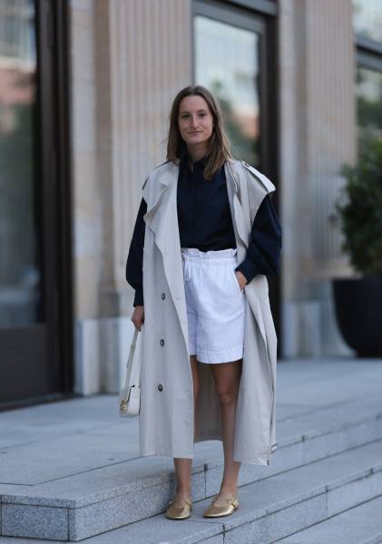 Sosue Trench Weste Desert Flash Sale