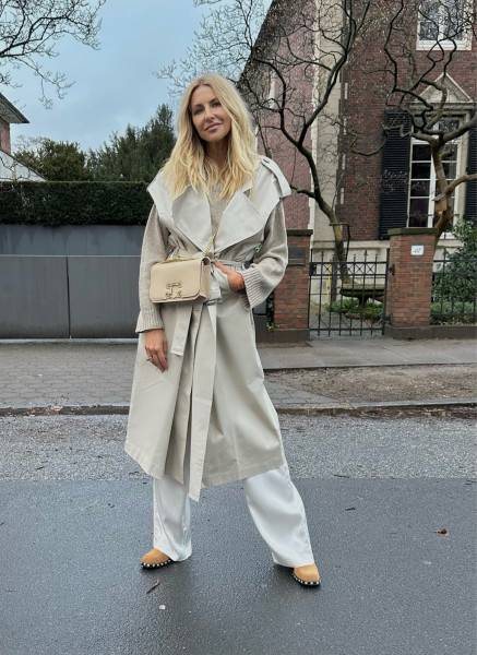 Sosue Trench Weste Desert Flash Sale