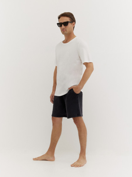 Sosue Short Cotton Black Riesige Ersparnisse