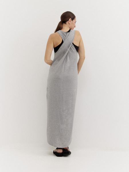 Sosue Dress Donna Grey Letzte 3 Tage