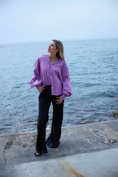 Sosue Bluse Antonia light purple Letzte 2 Tage