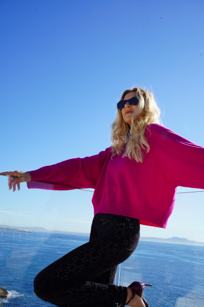 Sosue Pullover Antonia Light Fuchsia Verkauf