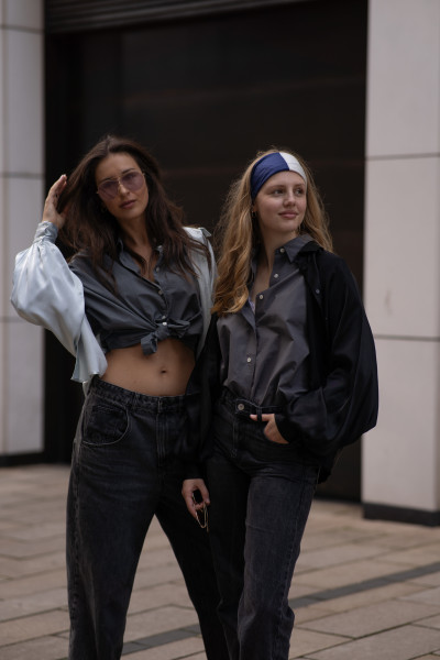 Sosue Antonia Slim Grey Fabrik Onlineshop