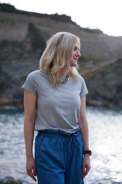 Sosue T-Shirt Women Grey Rabatt
