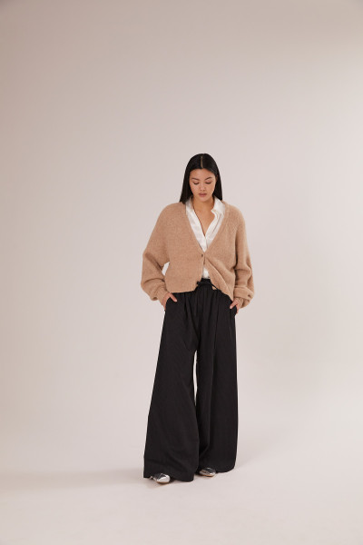 Sosue Antonia Short Cardigan Toffee Cyber Monday