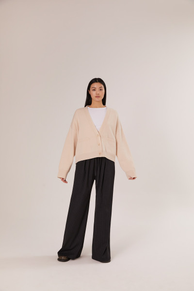 Sosue Relaxed Cardigan Powder Weihnachtsangebot