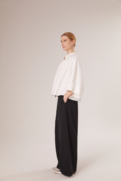 Sosue Flanell Cape White Neueste Stile