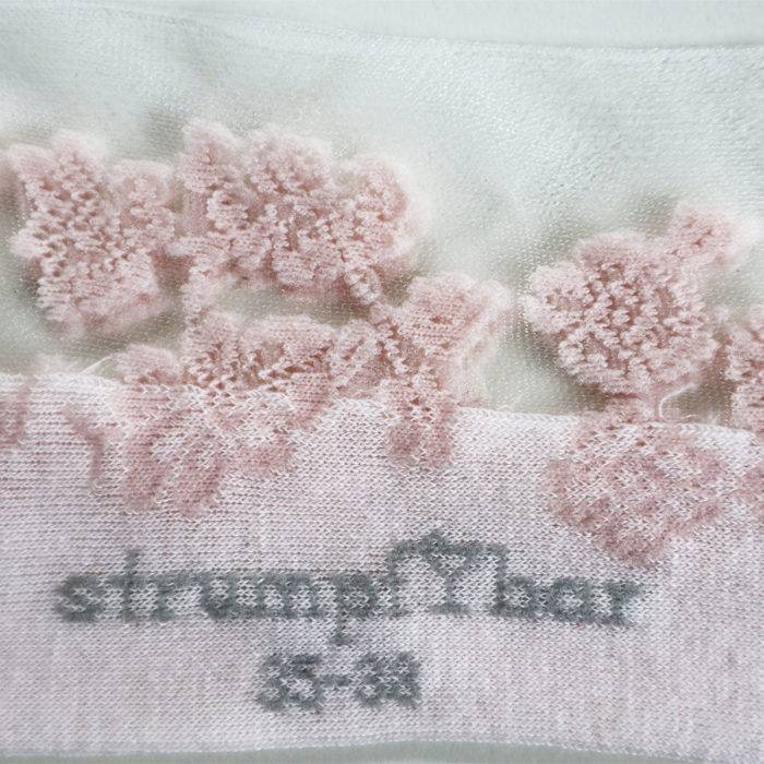 ﻿Strumpfbar Lacy Margarita powderrose Valentinstagsangebot