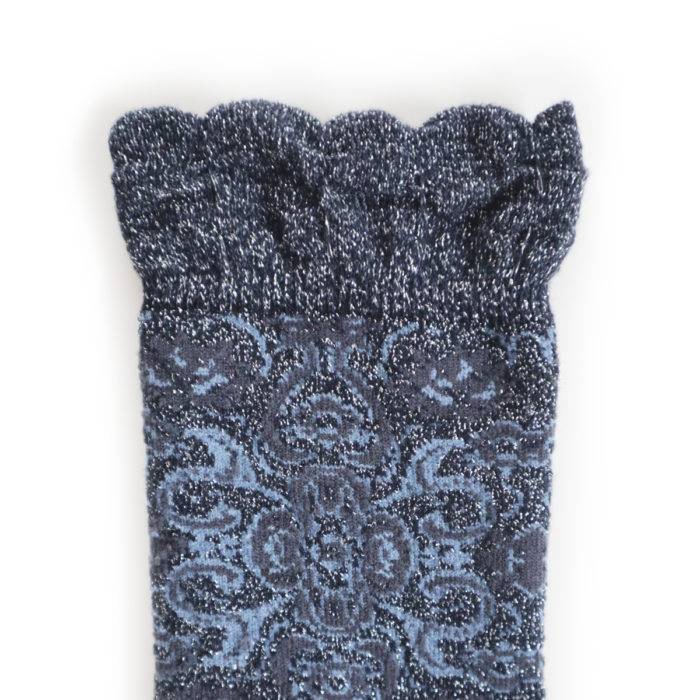 Strumpfbar Royal Punch blau-silber Saisonale Angebote