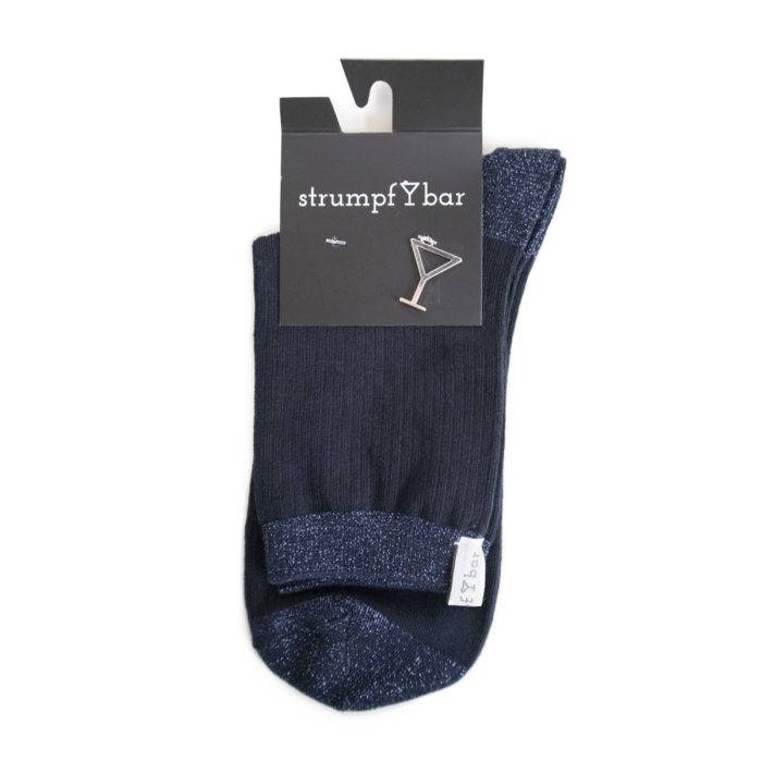 Strumpfbar Fancy Fizz marine Tiefpreis