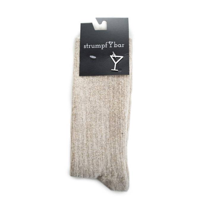 Strumpfbar Winter Sprizz beigemelange-gold Letzte 2 Tage