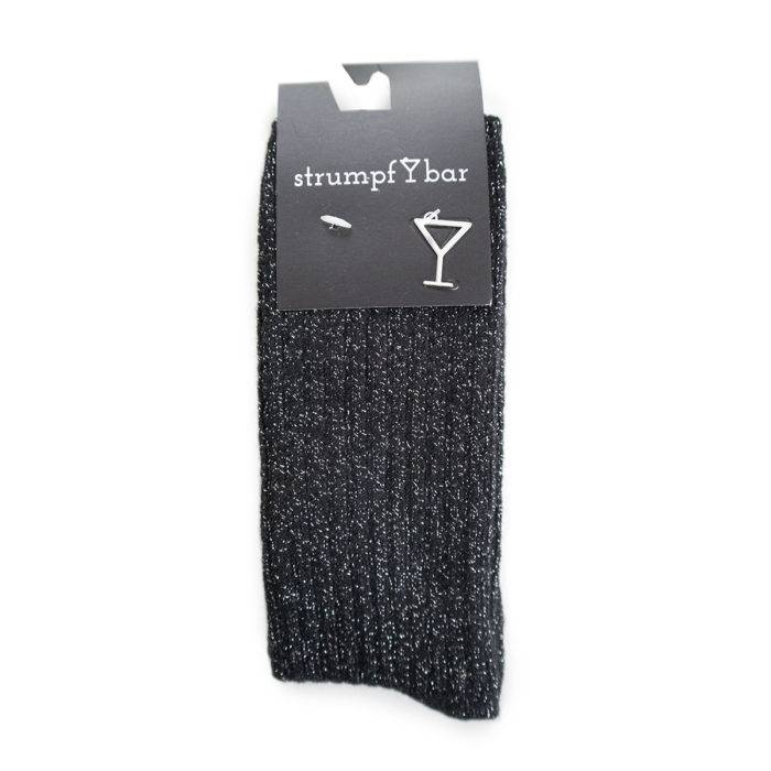 Strumpfbar Winter Sprizz schwarz-silber Bis zu 60% Rabatt