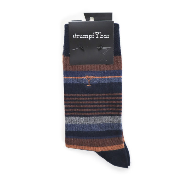 Strumpfbar Stripes on the Rocks marine Kostenloser Versand international