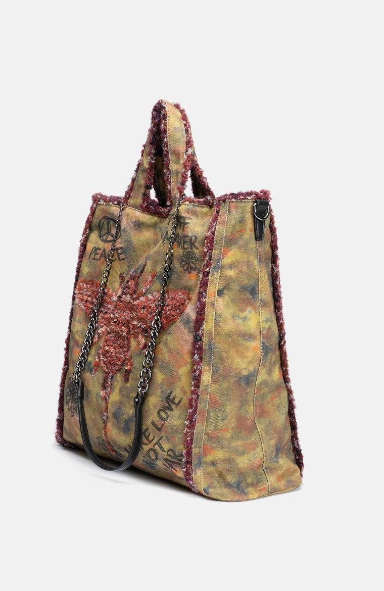 Stuff Maker Iconic Handtasche in Used Khaki Neuheiten