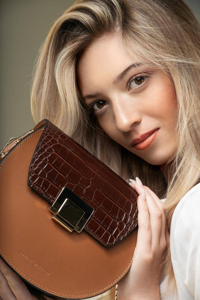 Stuff Maker Crossbody bag Janet in Cognac/Braun Zeitbegrenzte Promotion