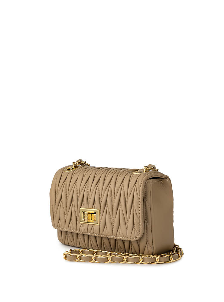Stuff Maker Mini bag Sophie in Beige Sonderangebot der Fabrik