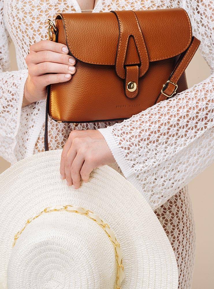 Stuff Maker Mini bag Lilly in Braun zollfrei