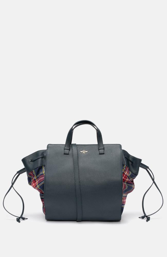 Stuff Maker Shopper in Schwarz mit Karo Großer Ausverkauf