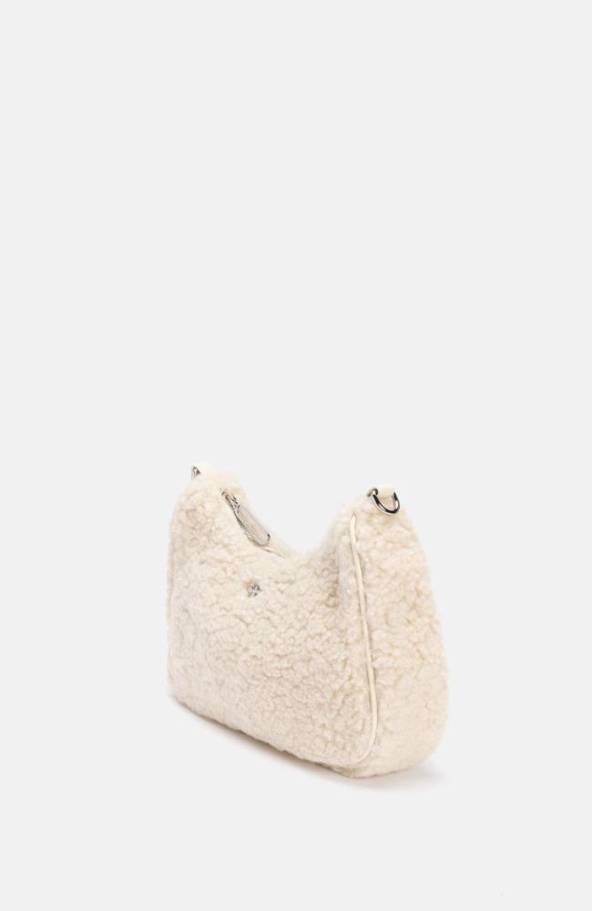Stuff Maker Teddy Mini Bag in Weiß Weihnachtsangebot